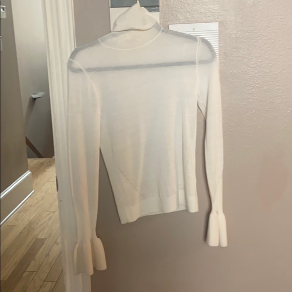 Veronica beard white turtleneck - Picture 1 of 1